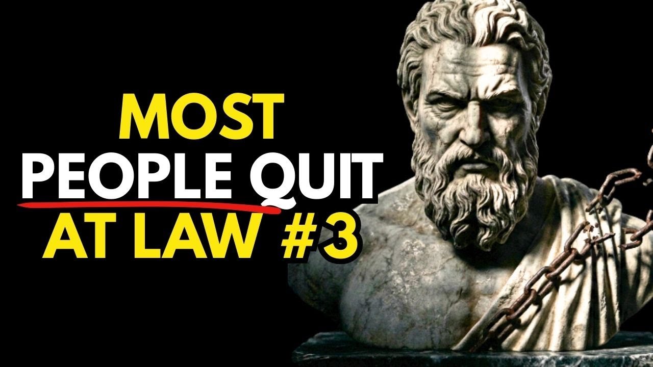 5 laws of Stoic discipline that make you UNSHAKEABLE | Stoicism