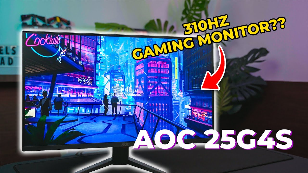 Is 310Hz Overkill or the Real Deal? – AOC 25G4S Review