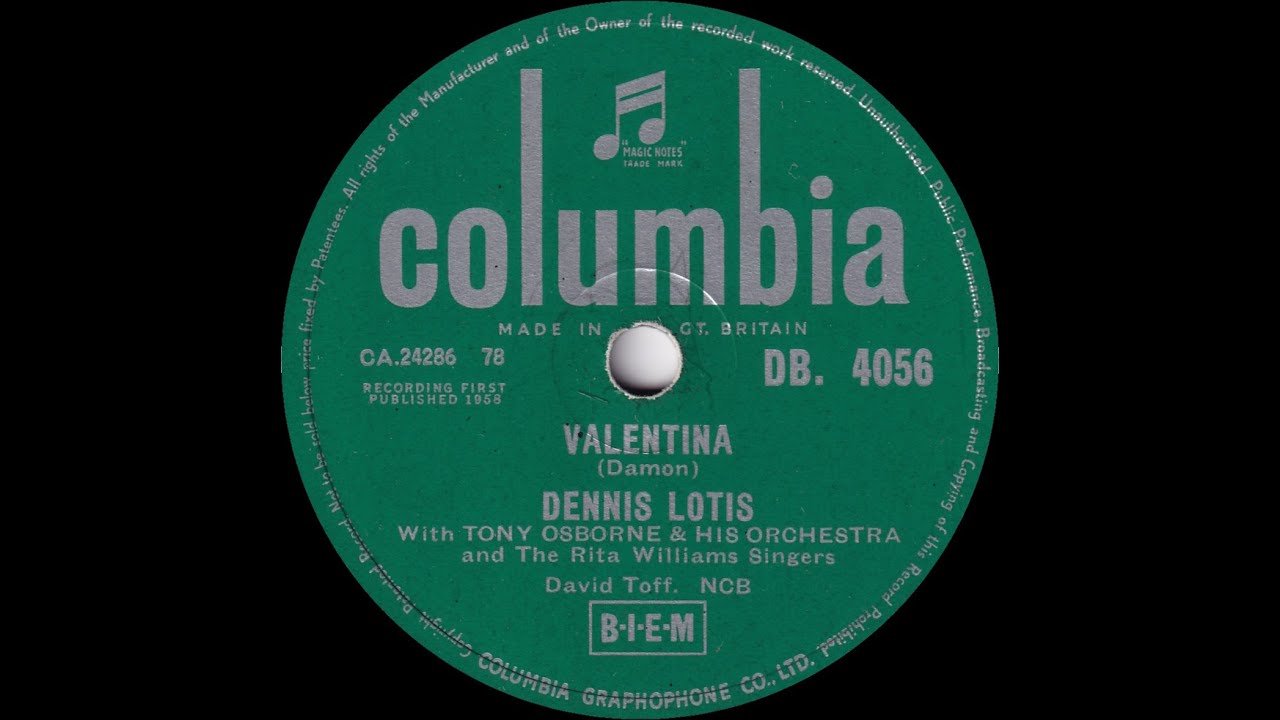 Dennis Lotis - Valentina