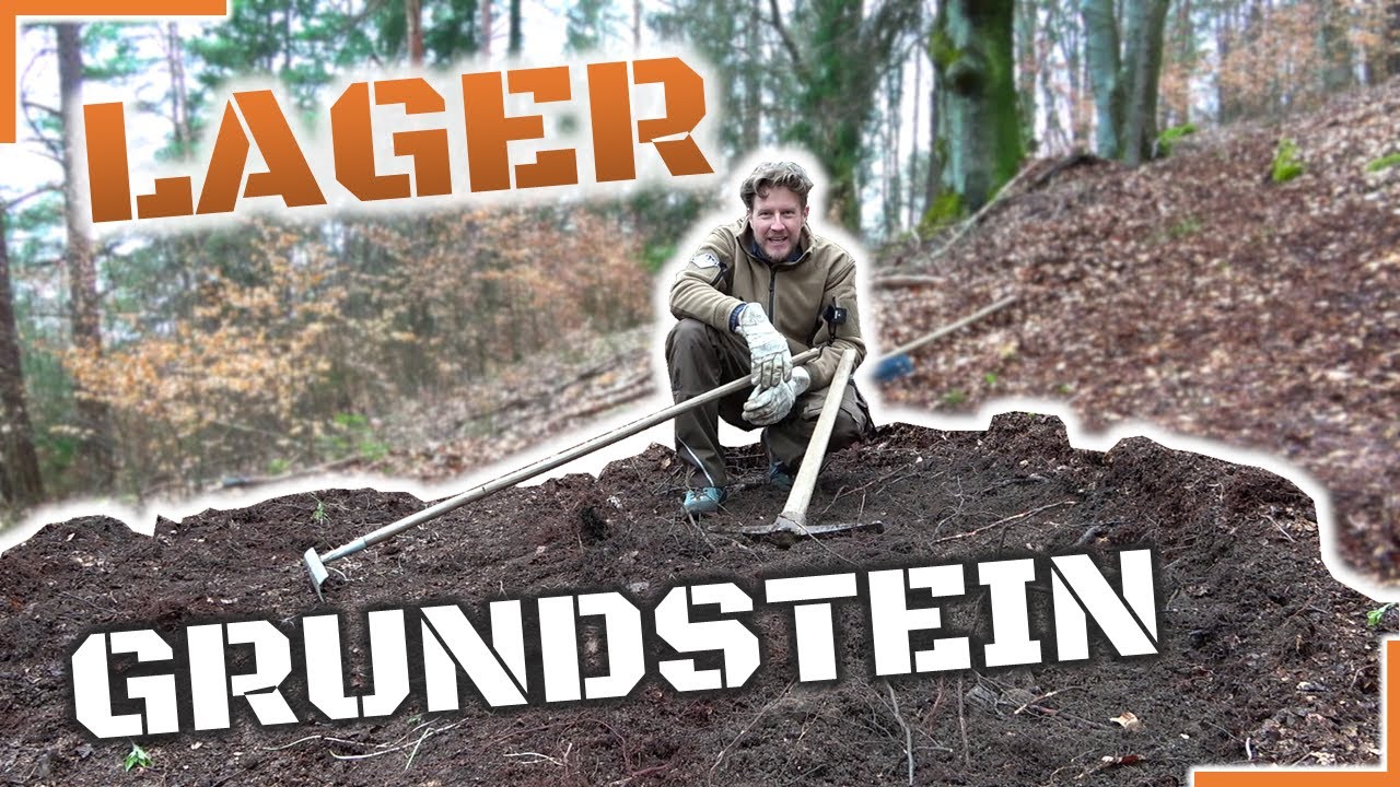 Der LAGERBAU beginnt - Wie soll es werden? - Bushcraft Lager bauen Teil 01