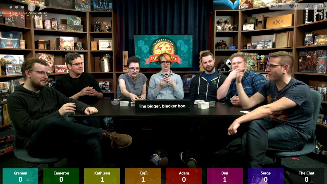 Tabletop Day 2018 — Part 6 - Cards Against Humanity