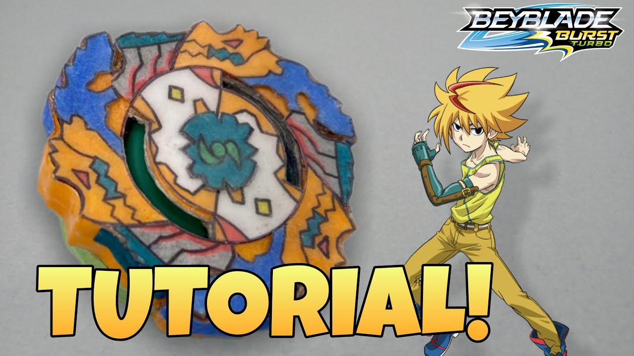 COMO FAZER GEIST FAFNIR DE PAPELÃO CASEIRO! | Beyblade Burst Turbo
