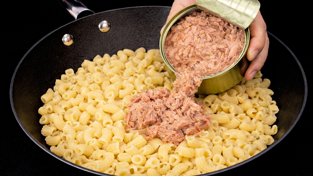 So leckere Pasta habe ich noch nie gegessen! Ein einfaches Abendessen in 10 Minuten!