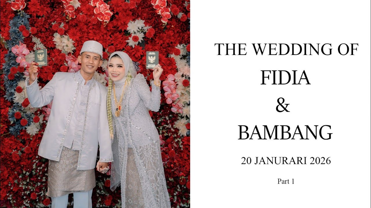 VIDEO WEDDING AKAD NIKAH FIDIA & BAMBANG