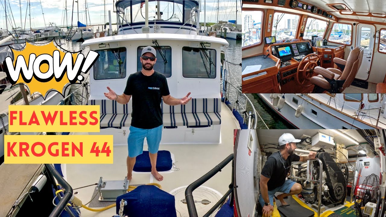 Kadey-Krogen 44-Yacht Tour-This Trawler Has It All!