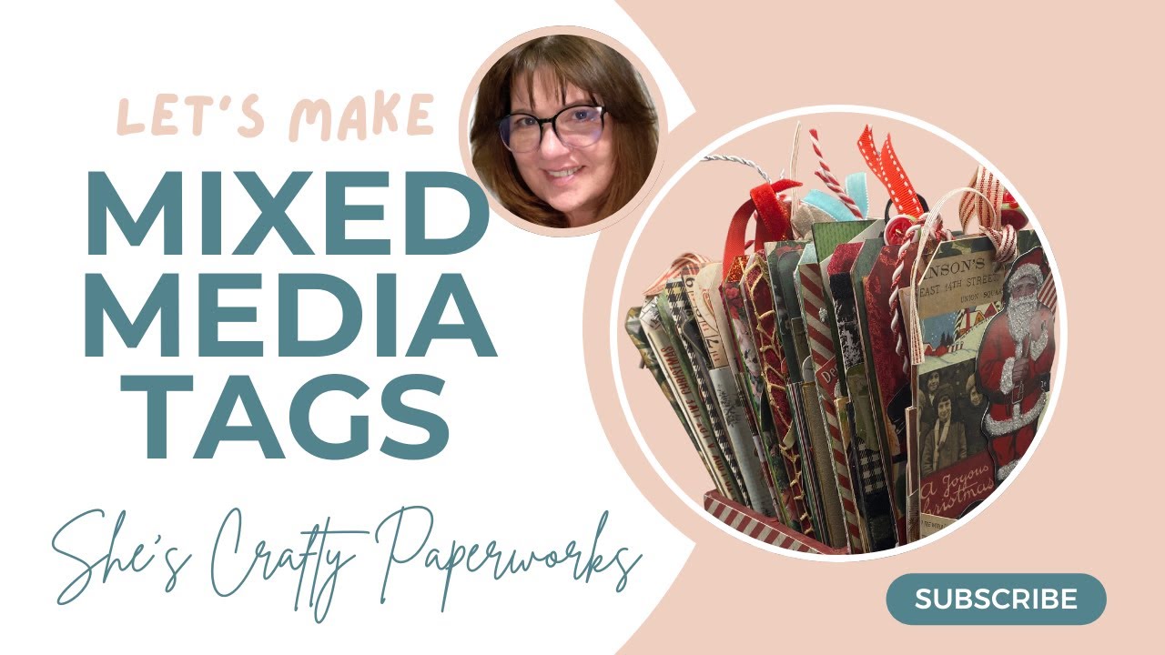 Mixed Media Tagmaking | Tim Holtz Idea-ology + Distress