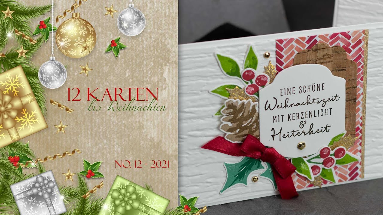 12 Karten bis Weihnachten 2021 | Karte #12 | Noch einmal Malerische Weihnachten