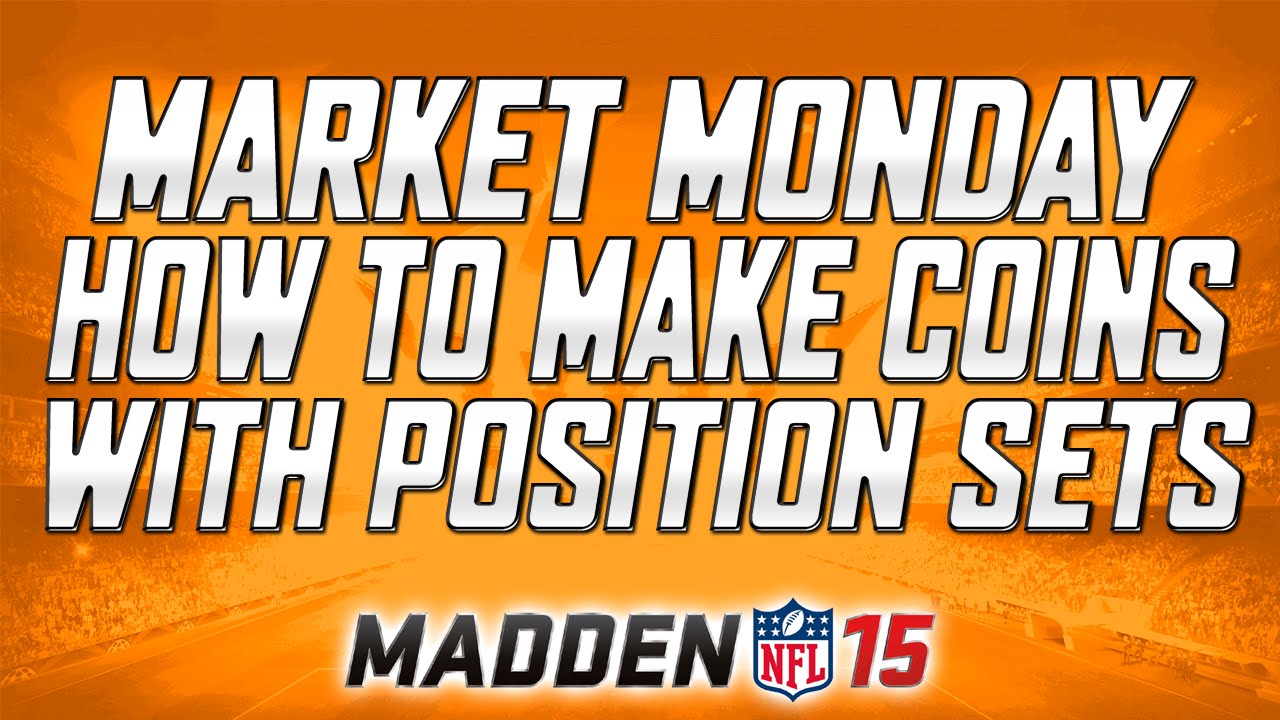 Market Monday - How To Make Coins With Position Sets! | MUT 15