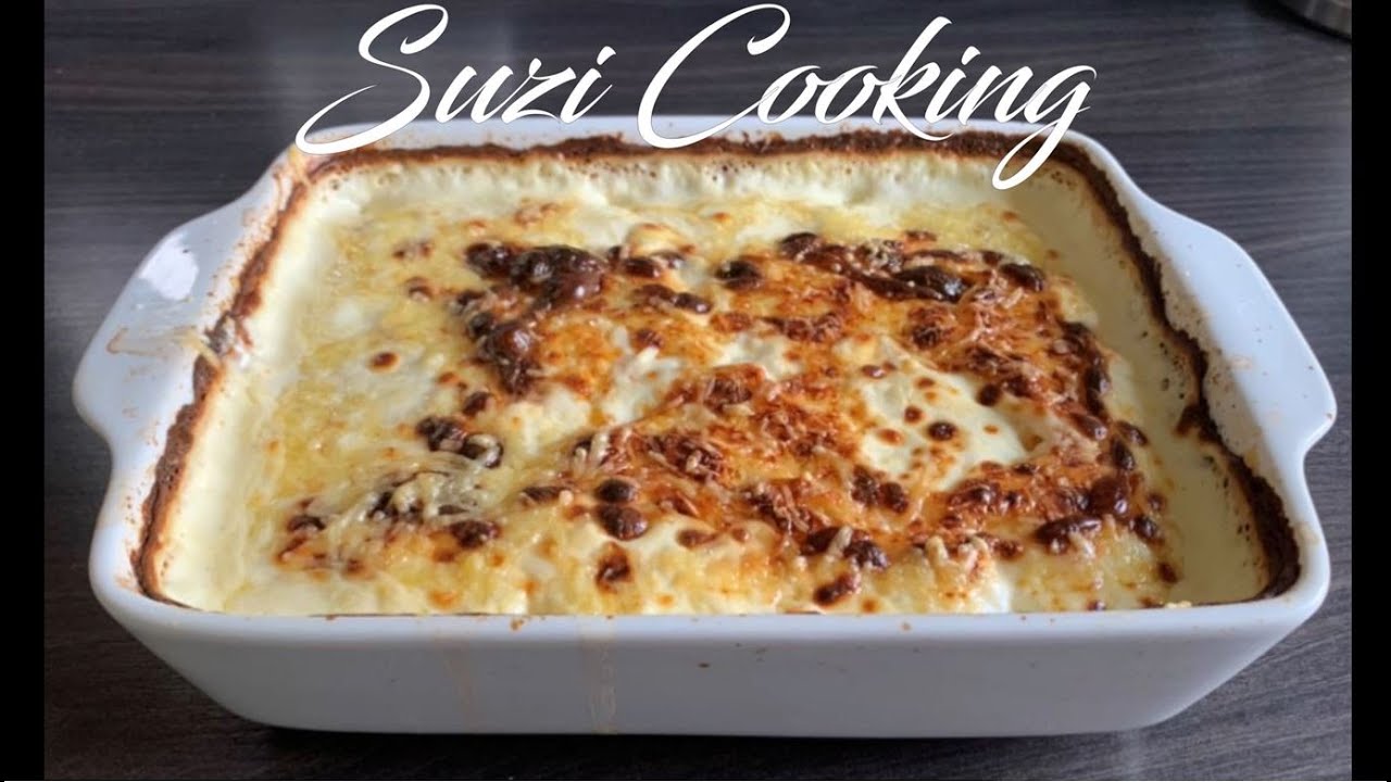Gratin de pommes de terre facile et rapide - Easy and quick Potato Gratin