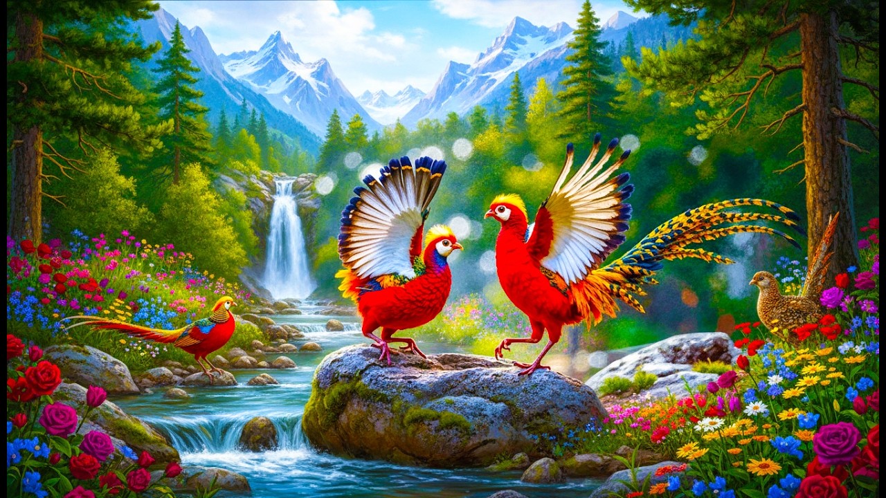 These colorful birds will amaze you!