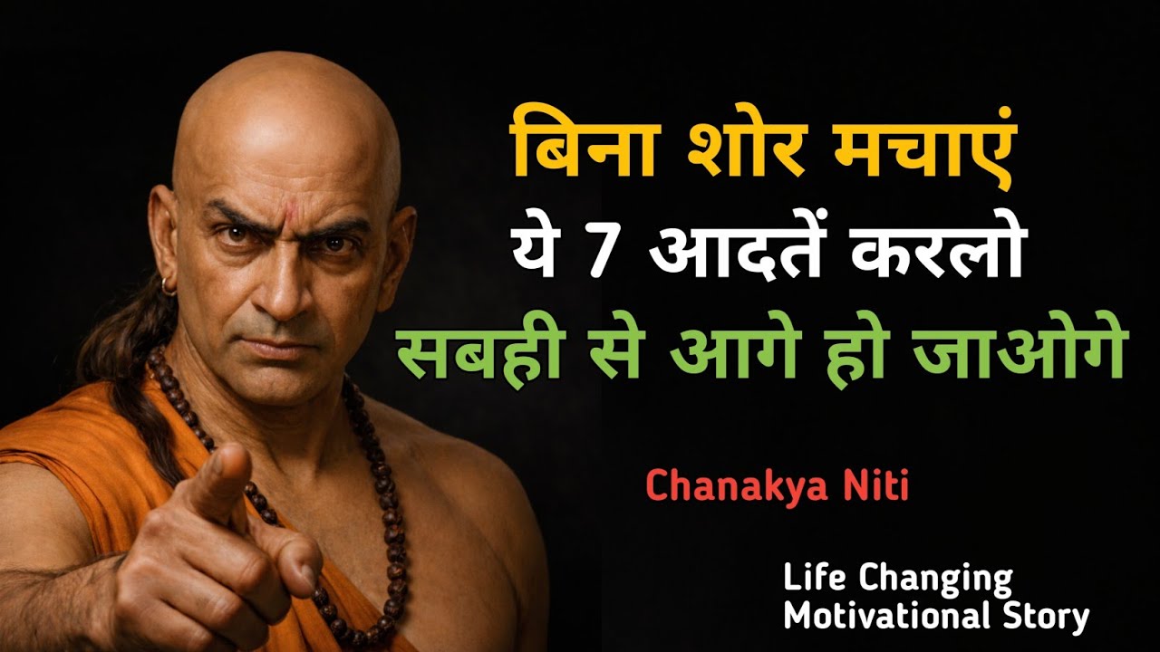 चुपचाप ये 7 काम कर लो — 2 साल में सब से आगे निकल जाओ | Chanakya Niti | Sudhanshu Wisdom