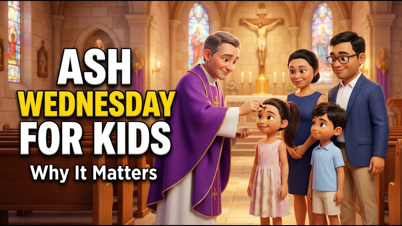 Why Ash Wednesday Is Important to Catholics | Explained for Kids