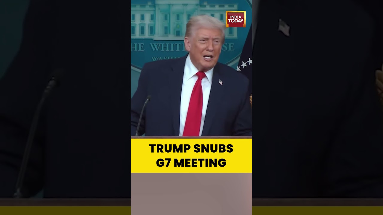 Trump Snubs G7 Emergency Meeting | Paris Summit Controversy & Diplomacy Update #trump #greenland