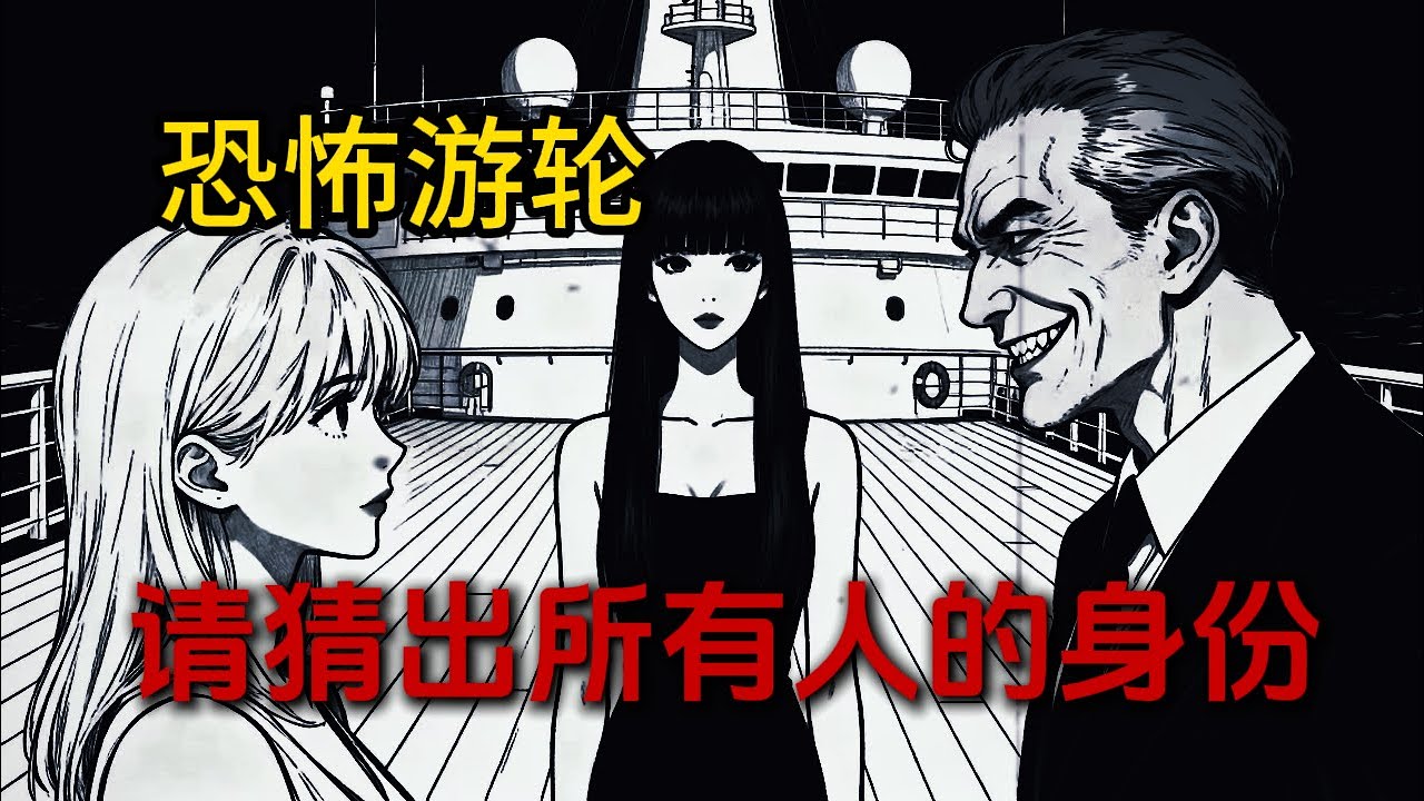 《誤入恐怖遊輪！猜錯身份…下一個死的就是你？！😱》「閨蜜免死💖，我能讀心👁…但每晚零點，隨機處決開始⚰️！」#规则怪谈 #完结文 #小说 #怪谈 #悬疑