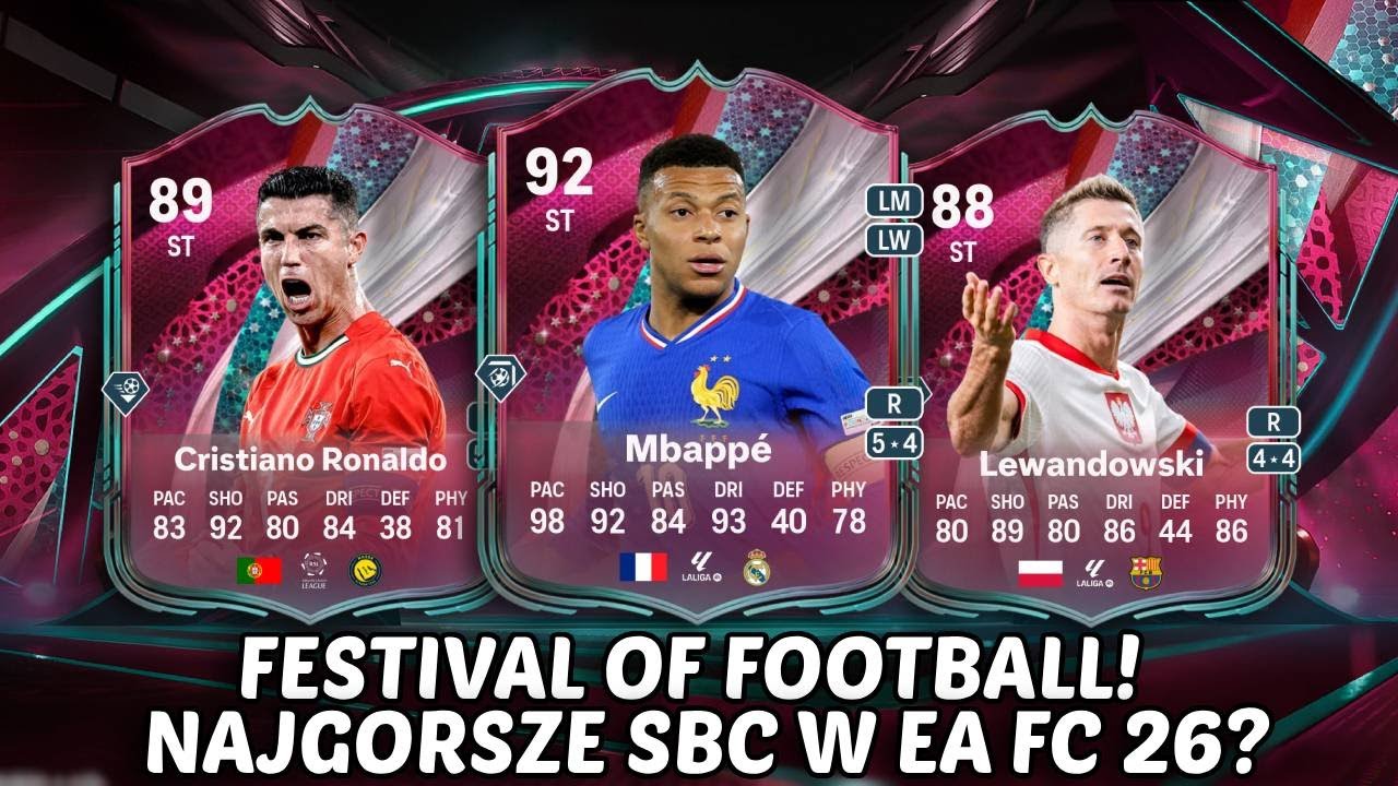NAJGORSZE SBC W EA FC 26?! NOWY EVENT FESTIVAL OF FOOTBALL!