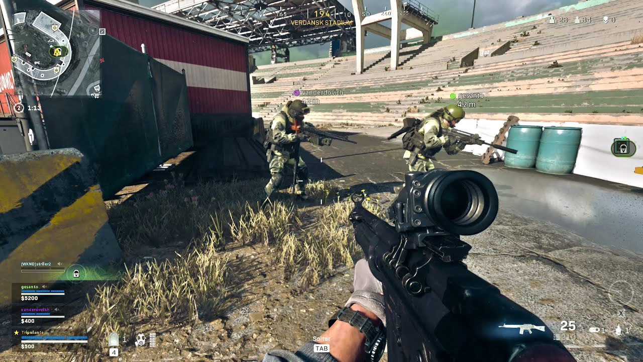 Call Of Duty Warzone Temporada 4 Gameplay Español (Sin Comentarios) - Cuartetos