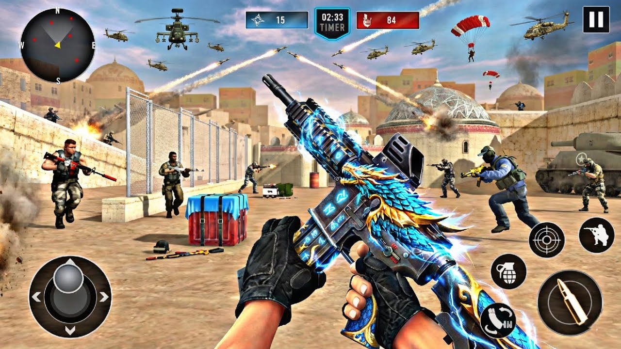 Modern Strike Online FPS gun shooting – Bandook wala game name – Android gameplay 