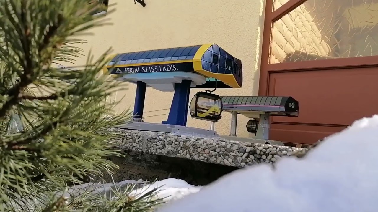 Die Bahnen des Schigebiets im Frühjahr | Vollbetrieb | Modelleisenbahnen Spittal