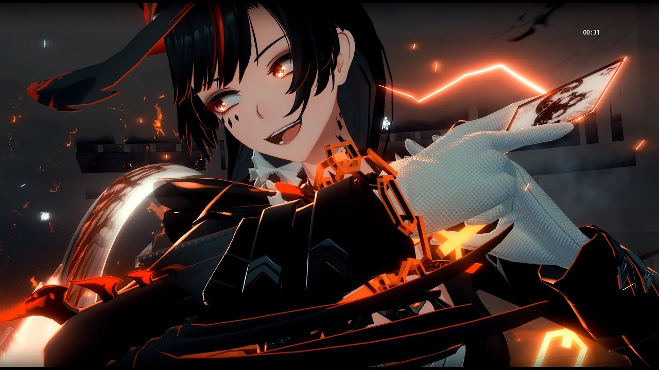 [Punishing Gray Raven] Lilith Daemonissa Battle motion + SFX Coating (JP)