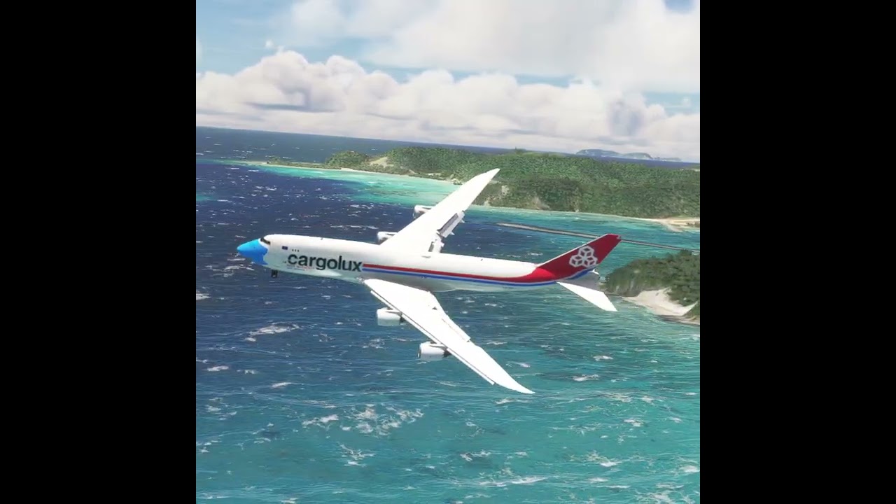 Impossible Landing!!! Amazing View before the Plane Landing eps.554