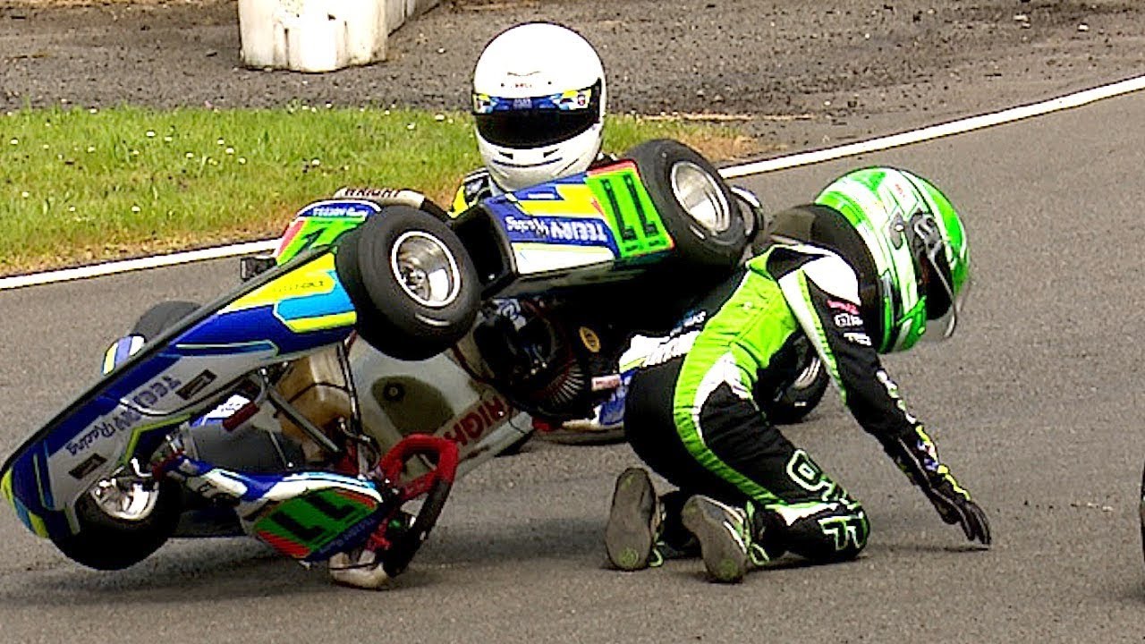 Iame Bambino Class delivers close racing throughout the field! Bambino Kart Club 2019, Larkhall