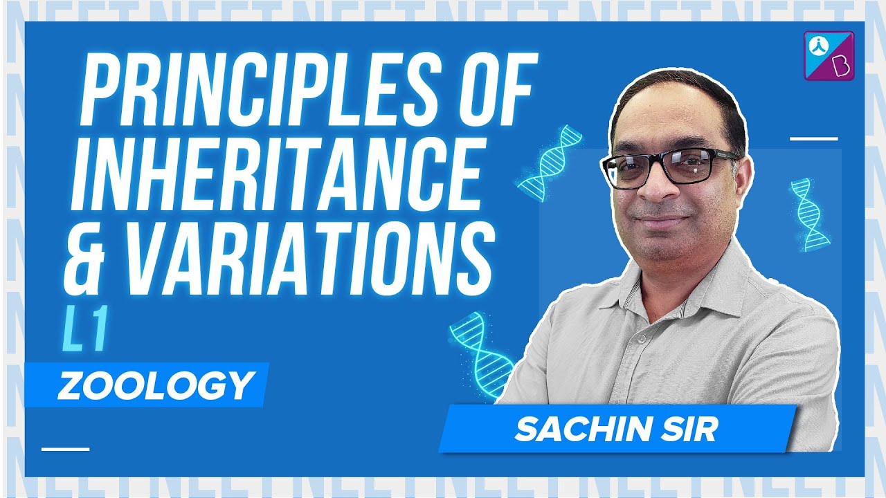 Introduction to Genetics Class 12 Biology - Principles of Inheritance & Variation Concept Explained