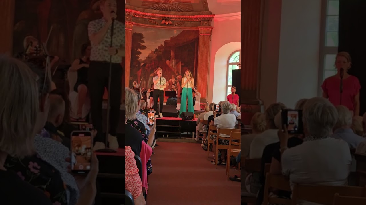 sommarkonsert i Sankt Anna kyrka med Peter och Matilda