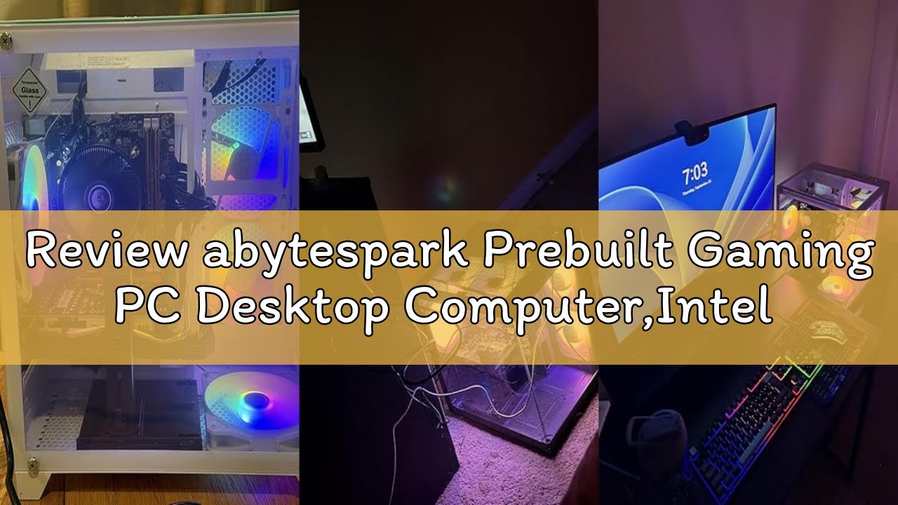 Review abytespark Prebuilt Gaming PC Desktop Computer,Intel Core i7 Desktop,Operating at A Frequency
