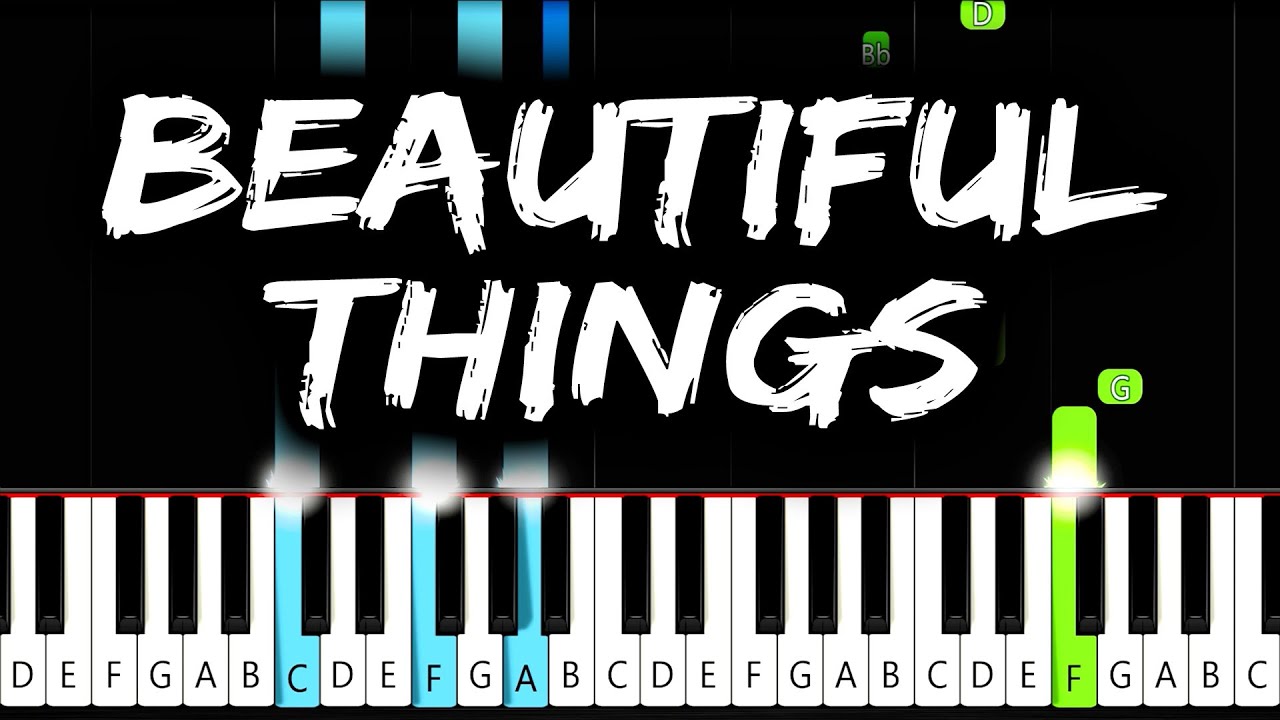 Benson Boone - Beautiful Things - Piano Tutorial