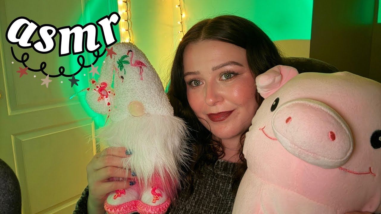 ASMR whisper ramble | a mini Christmas/Holiday haul (with tapping)🎄🎁