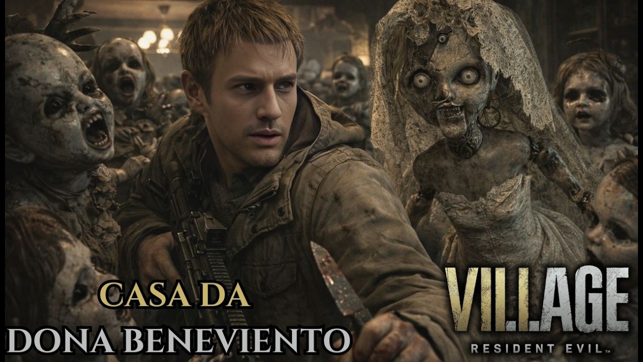 Resident Evil Village parte 6 Os Terrores da Casa de Bonecas de Dona Beneviento