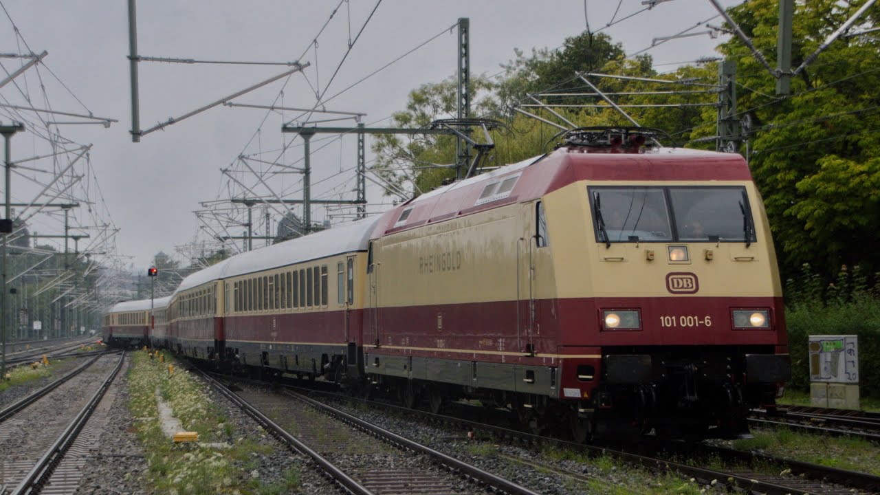 🇩🇪Sonderz&uuml;ge am Bodensee in Lindau Insel, GFF 111 + 110, AKE Rheingold mit 101.001 und mehr🇩🇪