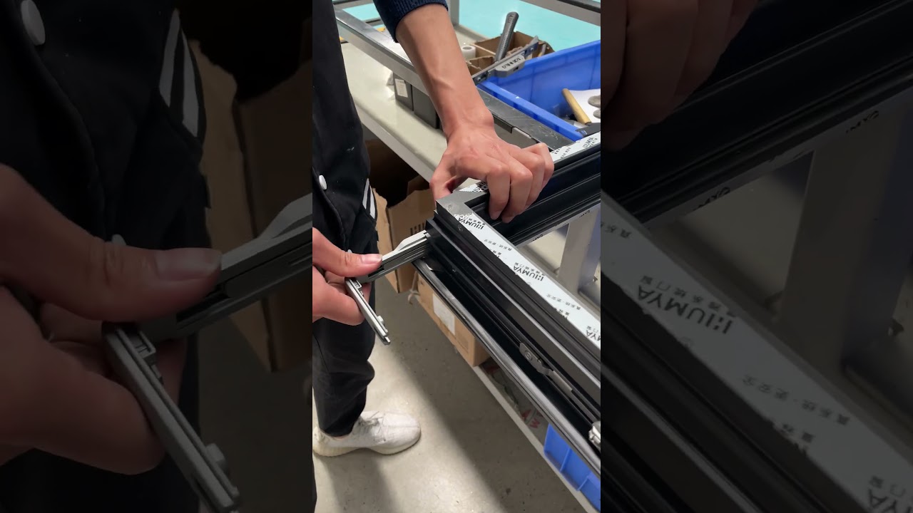 Doors and windows factory, hard working. #doorsandwindows #factory #doors #windows #manufacturer