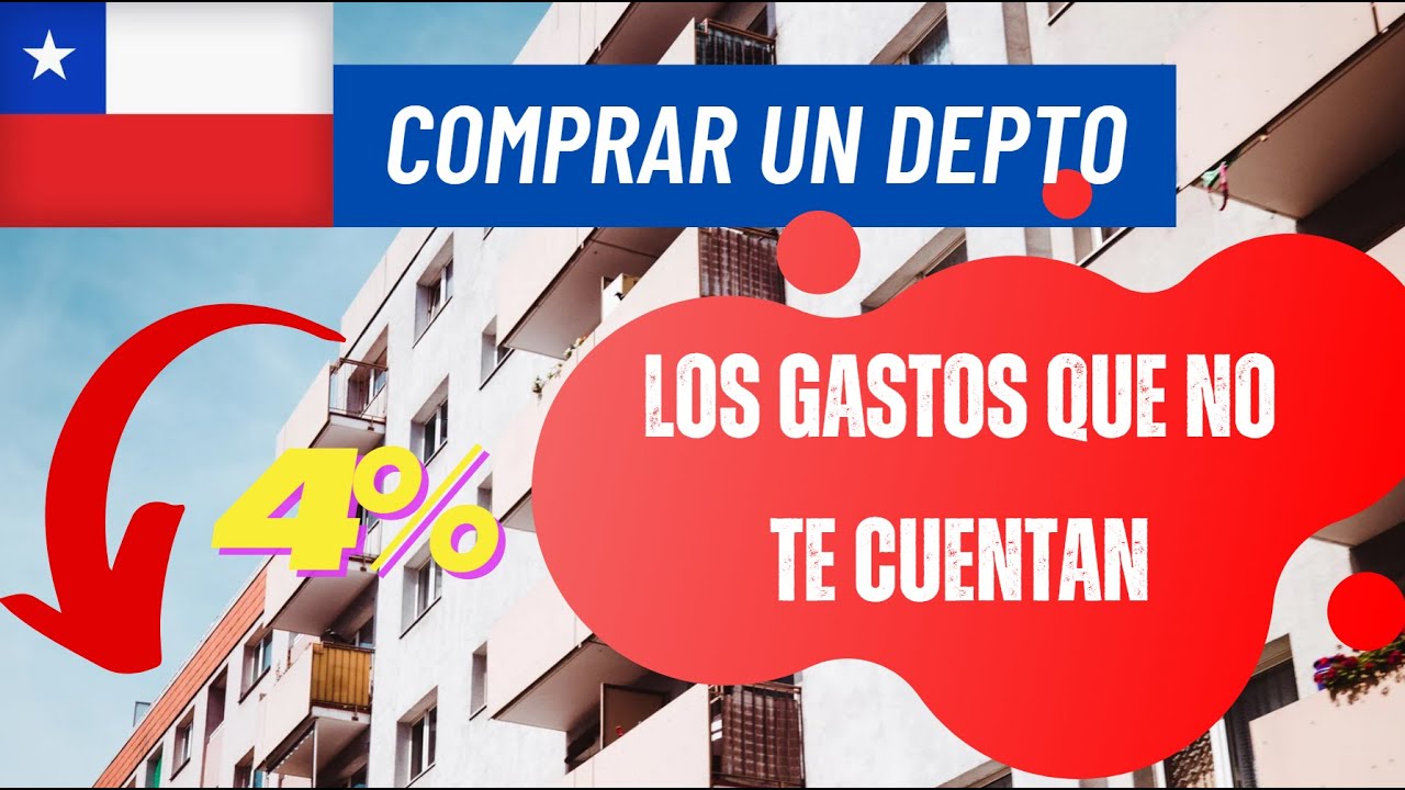 4% MÁS CARO! - Lo que NADIE te DICE de INVERSIÓN en DEPARTAMENTOS - 6 GASTOS que DEBES considerar