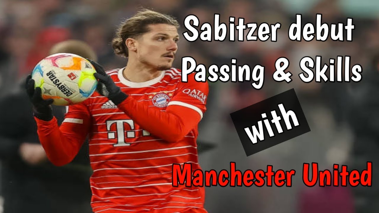 Sabitzer passing & skills with Manchester United / He completely prove it!!