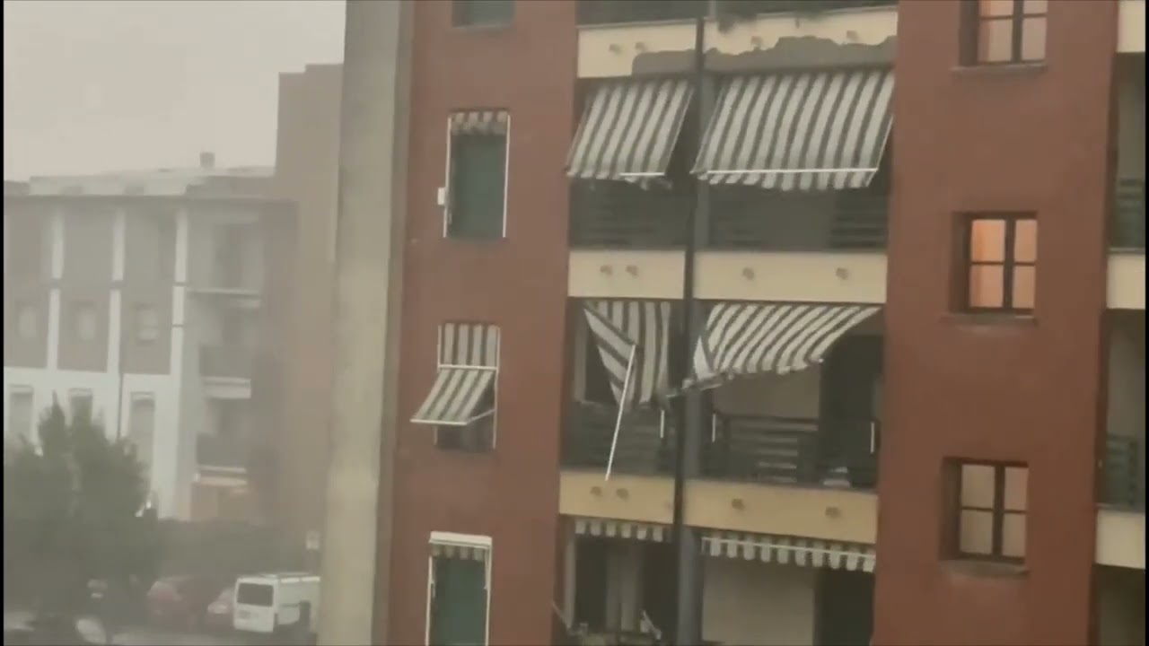 Bufera su Cremona e dintorni