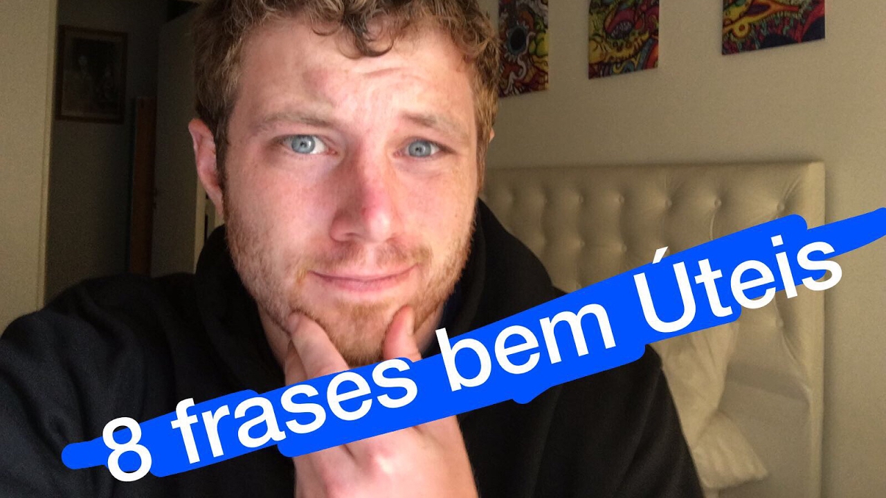 8 Frases Brasileiras SUPER COMUNS traduzidas para Inglês