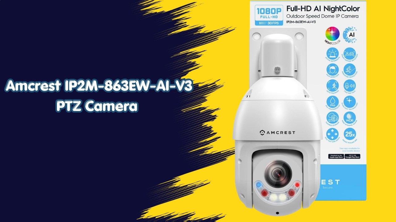 Amcrest IP2M-863EW-AI-V3 Outdoor Camera – Security That Never Sleeps – REVIEW