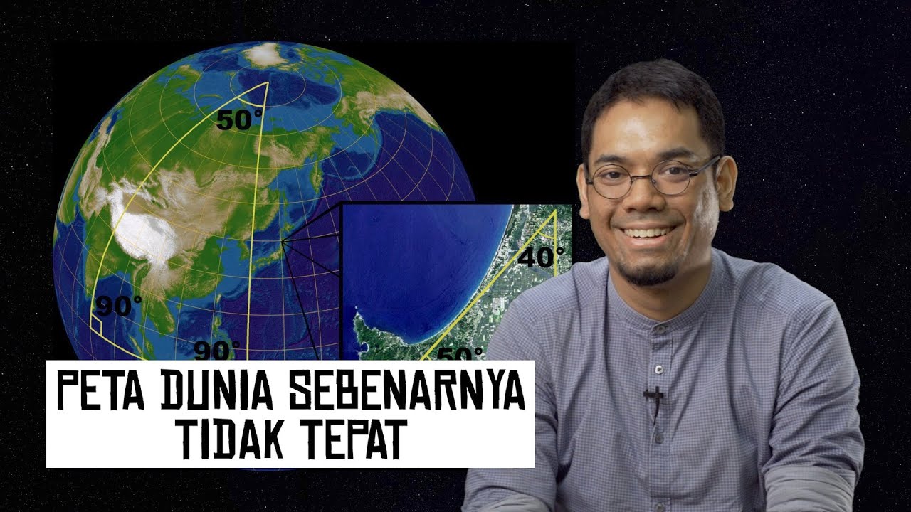 Peta Dunia Sebenarnya Tidak Tepat