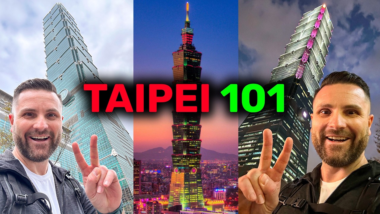 TOTO JE NAJKRAJŠIA NAJVÄČŠIA BUDOVA NA SVETE - TAIPEI 101, TAIWAN cestovanie travel vlog 2025 sk cz
