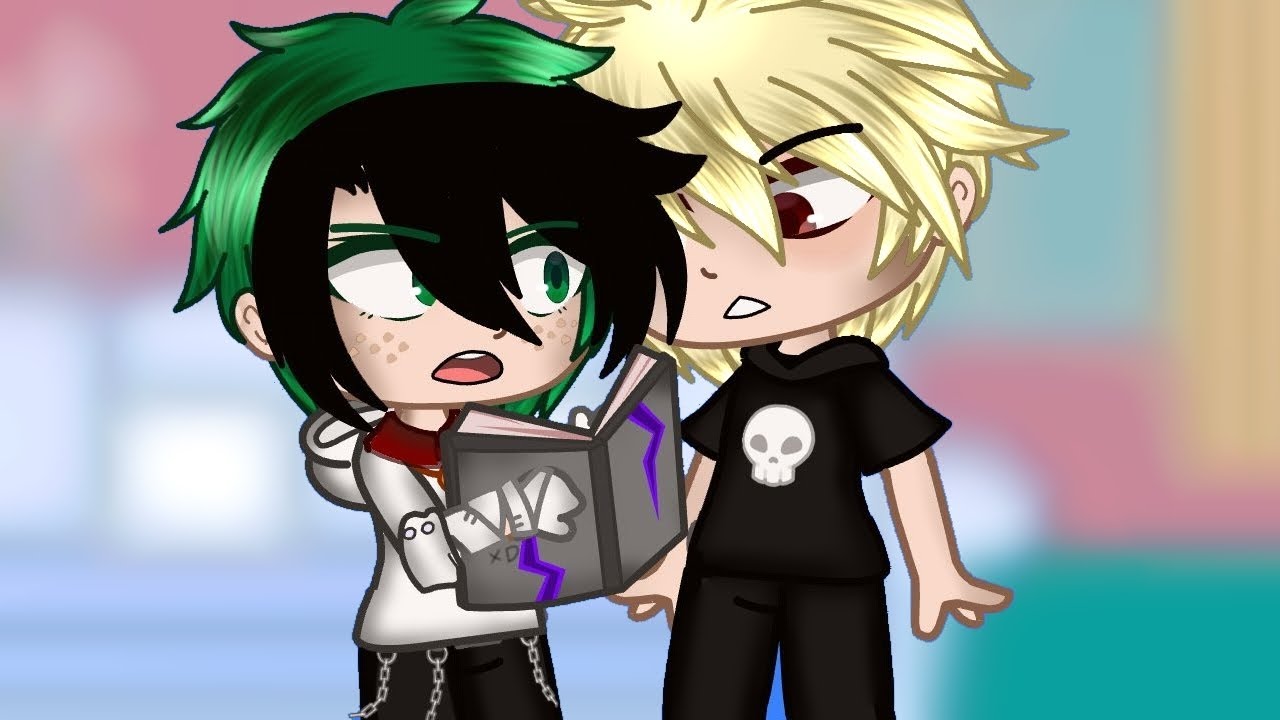 Tarea 📒📗✏️💚🧡//BKDK//MHA//My AU//Isa angels (⁠　⁠･⁠ω⁠･⁠)⁠☞//Gacha nox//parte 8