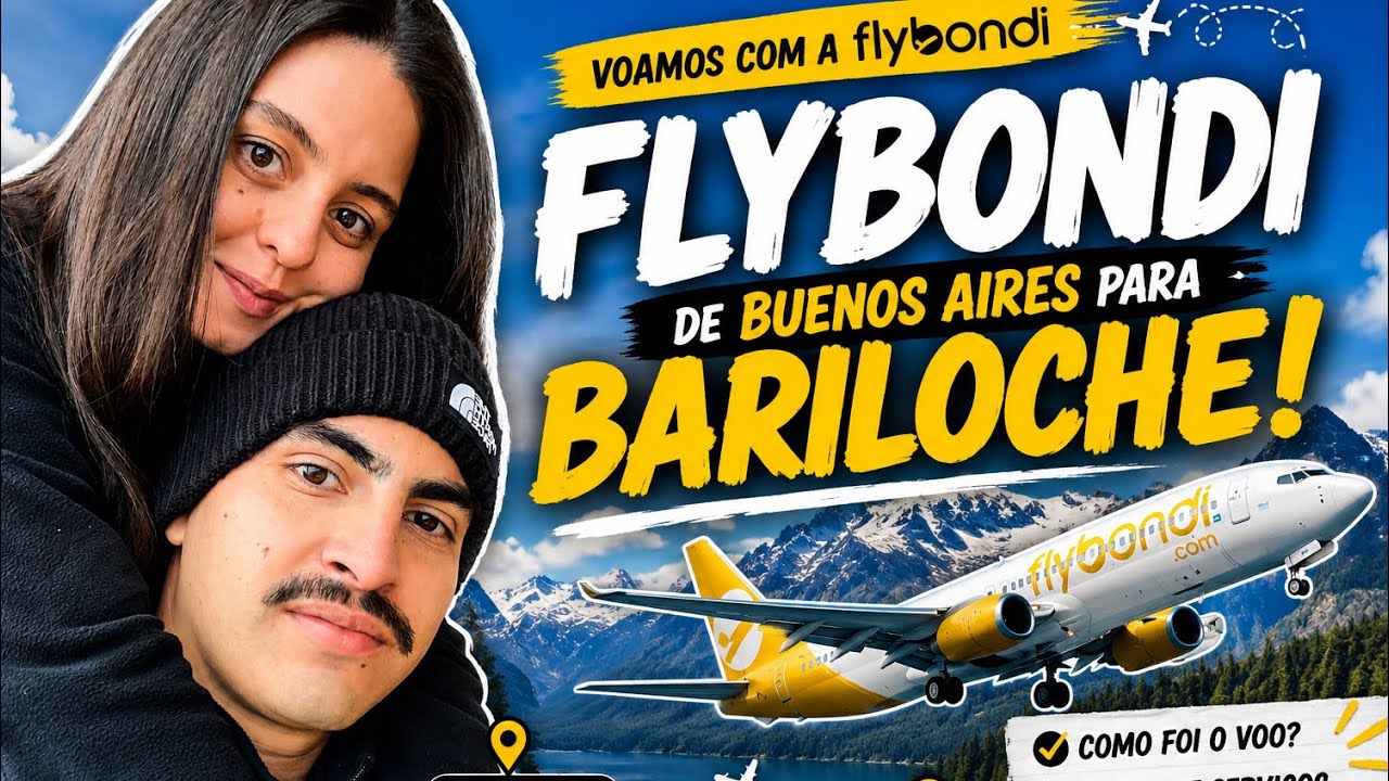 Como é voar com a Flybondi até Bariloche em 2025 - Low cost Flybondi | Ep. 3