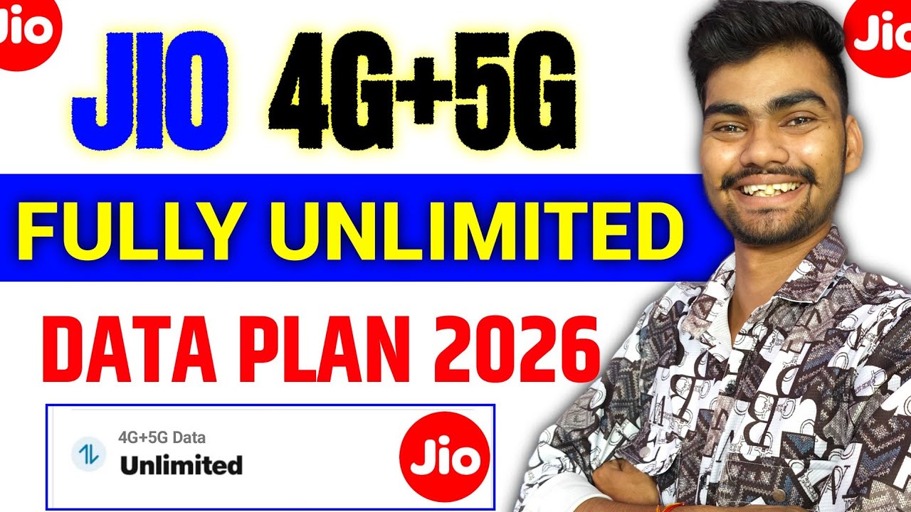 jio 4g unlimited data plans | jio unlimited 4g data plan | jio recharge plan 2026 | jio new 4g plan