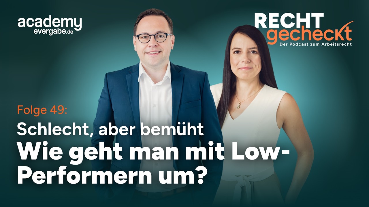 (49) Schlecht, aber bemüht – Wie geht man mit Low-Perfomern um?