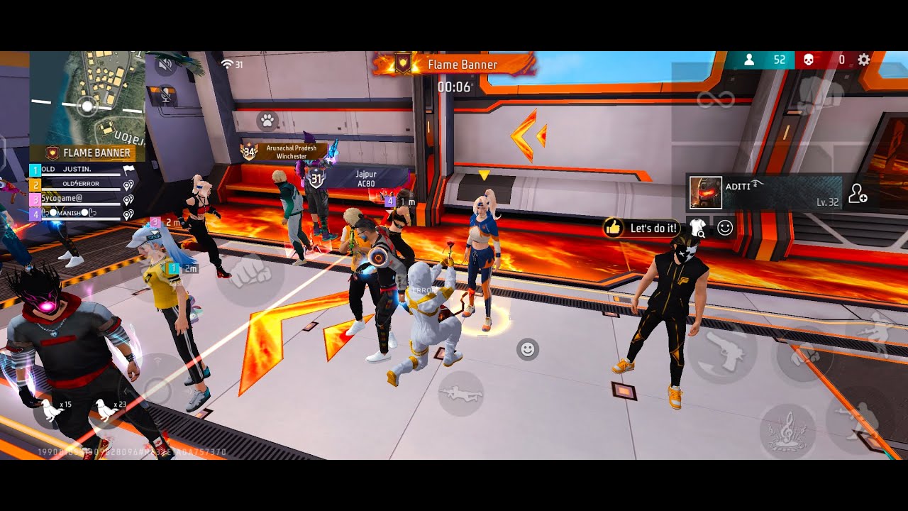 🔴Br Rank push to master LIVE FF MAX 😈 | Public Vs Me | Join Fast@Vajrasen6
