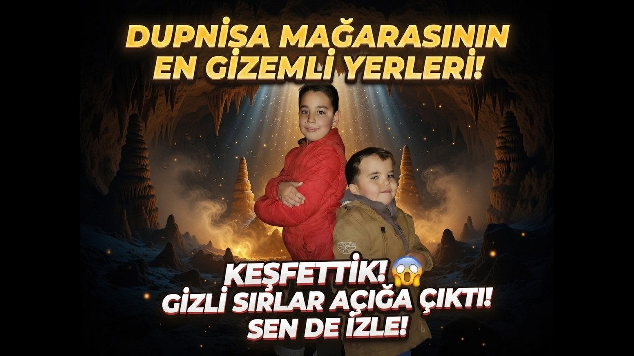 Dupnisa Mağarası’nın Gizli Bölümü! İçeride Ne Var? 😱