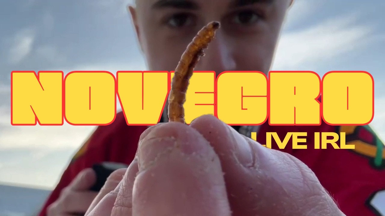 Ho mangiato dei VERMI VERI!!! | Live IRL alla fiera di Novegro