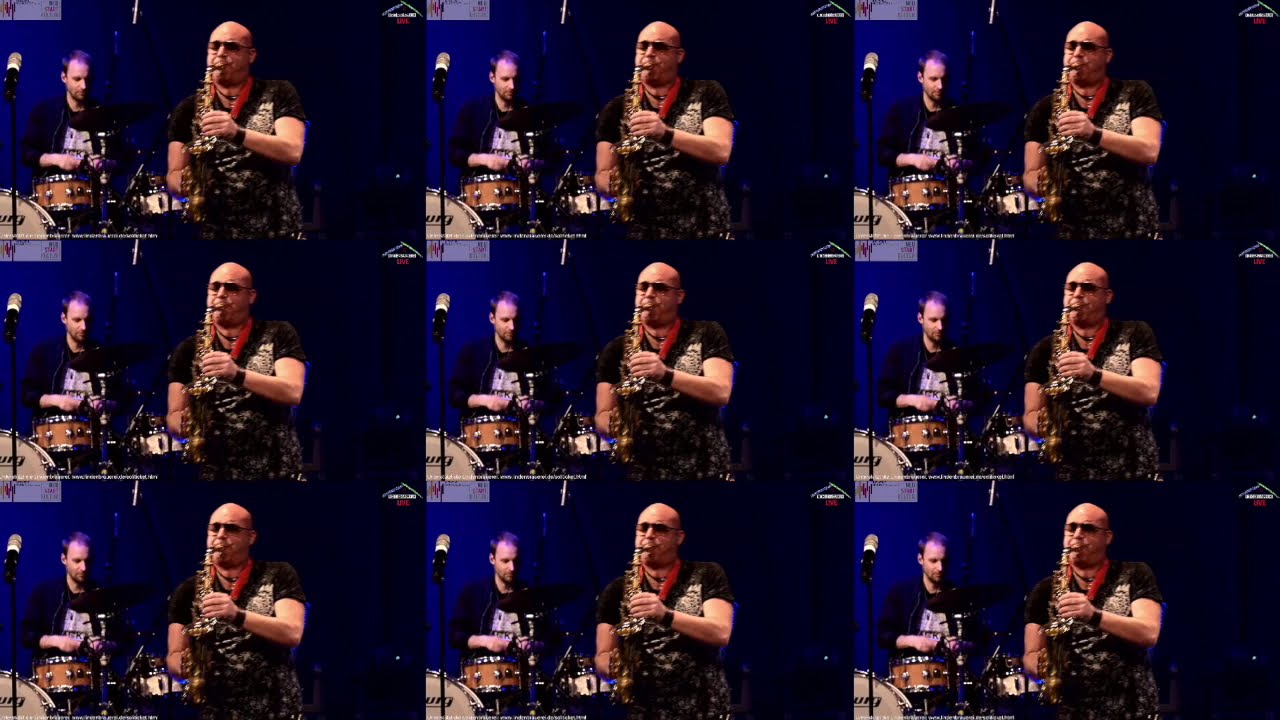 Gianni Bello Saxophonist Live - Lily was here . orig. by Candy Dulfer