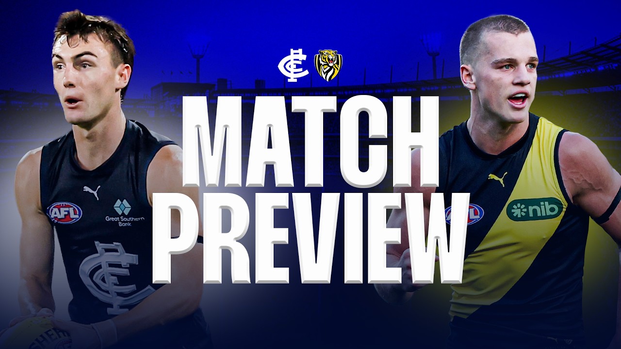 Carlton V Richmond | Match Preview | AFL Round 1, 2026