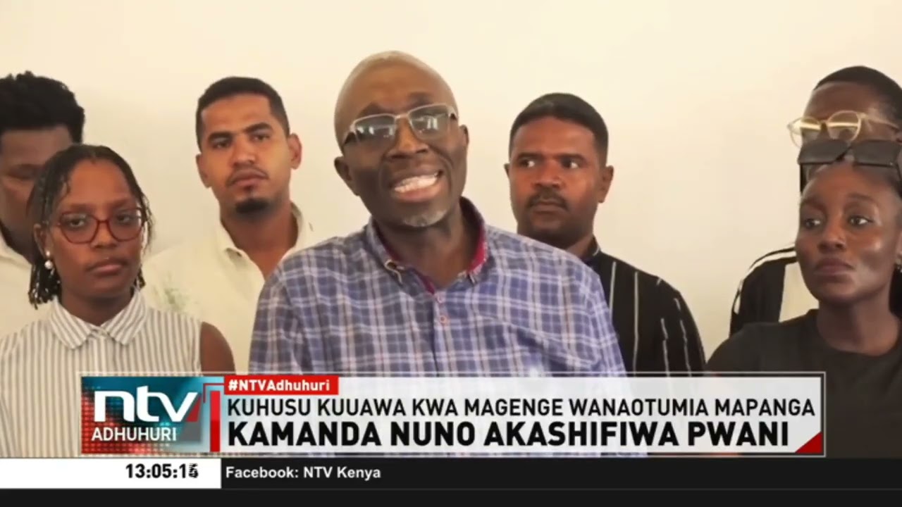 Wadau wa haki wa kibinadamu wakashifu Ali Nuno kwa kutaka magenge ya vijana wauliwe